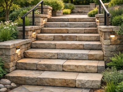 Architektur im Außenbereich: zeitlose und sichere Treppen und Wege gestalten